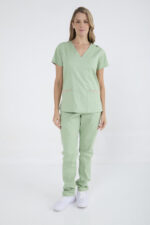 Pantalon Unisex Brand Pocket Verde Kiwi SPANDEX - Image 7