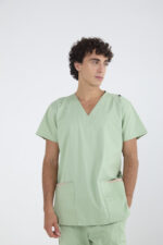 Chaquetilla Hombre Lisa Verde Kiwi SPANDEX