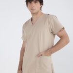 Chaquetilla Hombre Lisa Beige SPANDEX