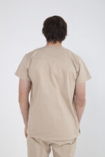 Chaquetilla Hombre Lisa Beige SPANDEX - Image 2