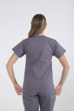 Chaquetilla Mujer Fronte Gris SPANDEX - Image 2