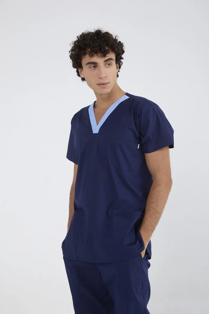 trz45296 Chaquetilla Hombre Ecco Marino ALGODON SPANDEX - Imagen 1