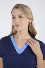 Chaquetilla Mujer Ecco Marino ALGODON SPANDEX - Image 3