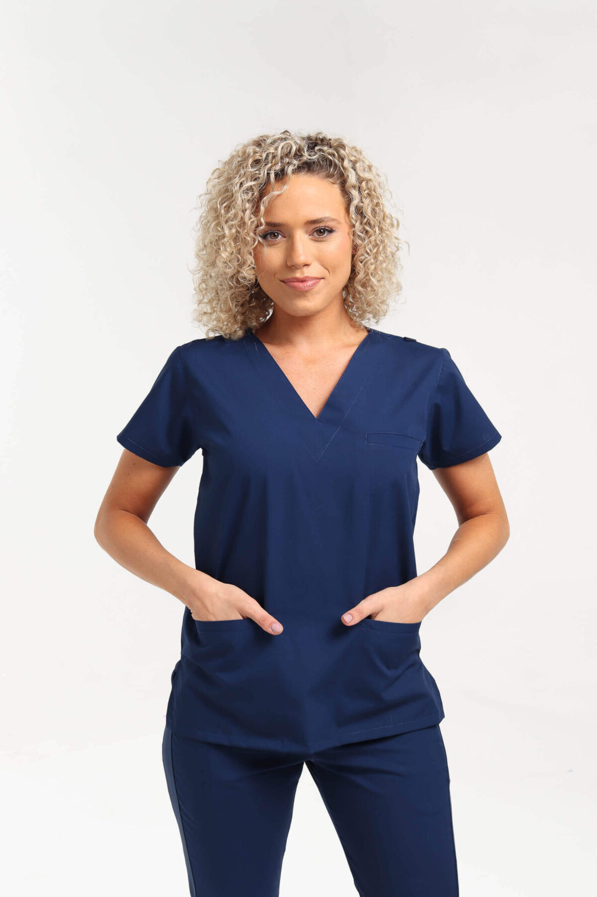 IMG_7146 Chaquetilla Mujer Shapy Azul Oceano ARCIEL con JERSEY SPANDEX - Image 1