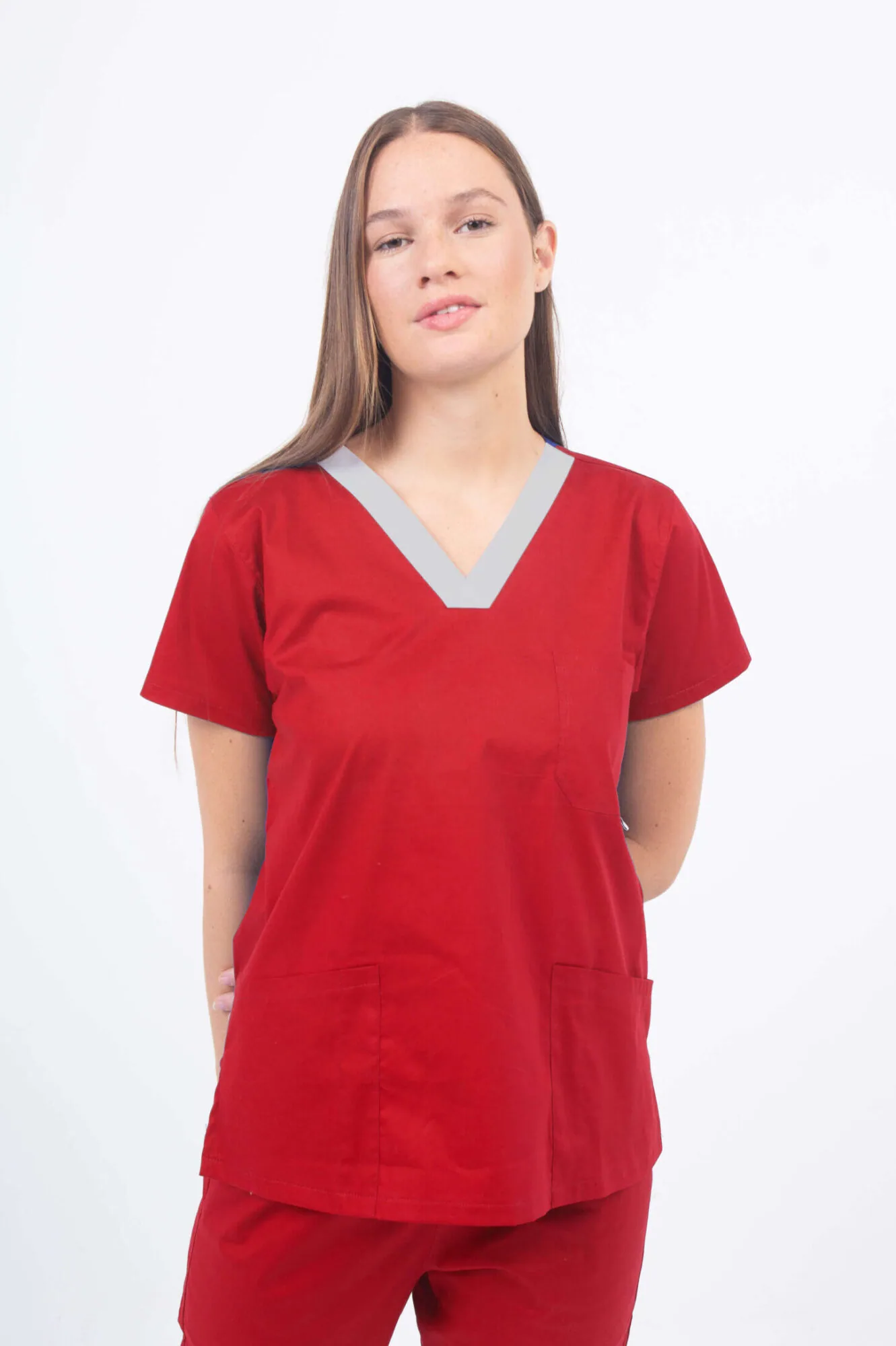 ecco rojo Chaquetilla Mujer Ecco Rojo ALGODON SPANDEX - Imagen 1