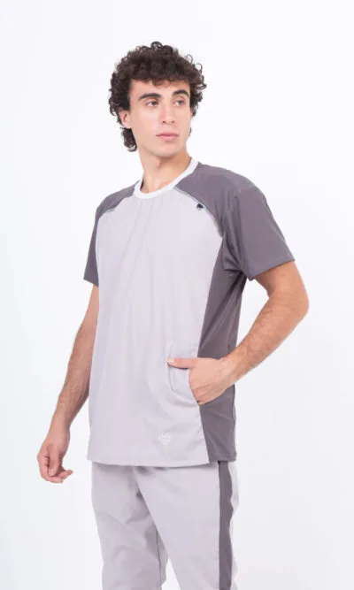 Chaquetilla Hombre Comfy Grafito ARCIEL con MICROPERFORADO SPANDEX