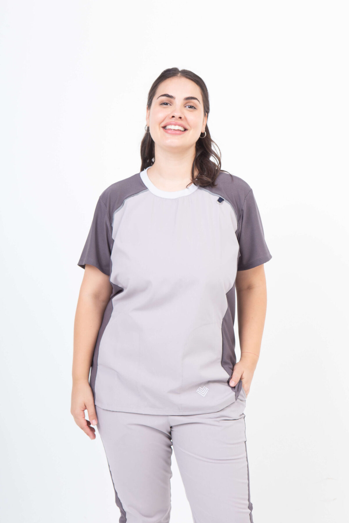 Chaquetilla Mujer Comfy Grafito ARCIEL con MICROPERFORADO SPANDEX - Image 1