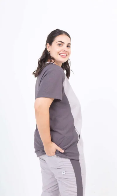 Chaquetilla Mujer Comfy Grafito ARCIEL con MICROPERFORADO SPANDEX