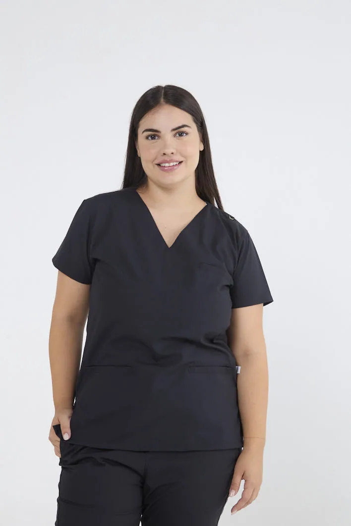 trz43543 Chaquetilla Mujer Shapy Negro ARCIEL con JERSEY SPANDEX - Imagen 1