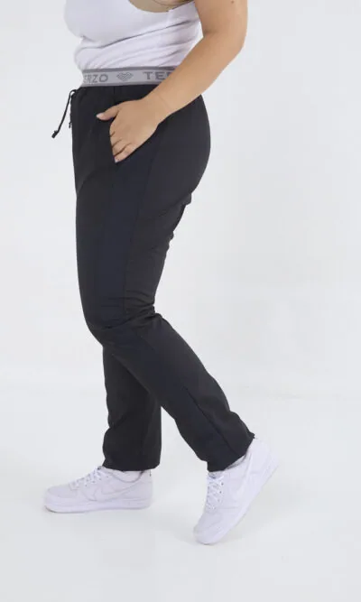 Pantalon Unisex Brand Shapy Negro ARCIEL con JERSEY SPANDEX