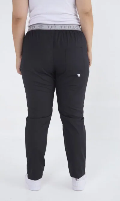 Pantalon Unisex Brand Shapy Negro ARCIEL con JERSEY SPANDEX
