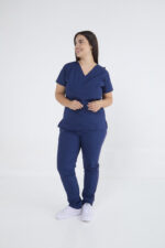 Chaquetilla Mujer Shapy Azul Marino ARCIEL con JERSEY SPANDEX - Image 7