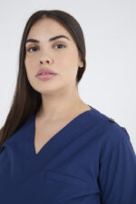 Chaquetilla Mujer Shapy Azul Marino ARCIEL con JERSEY SPANDEX - Image 3