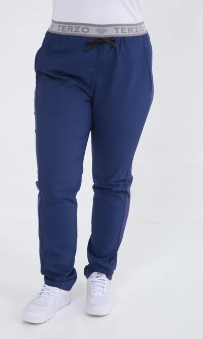 Pantalon Unisex Brand Shapy Azul Marino ARCIEL con JERSEY SPANDEX