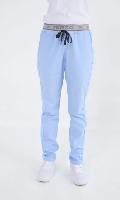 Pantalon Unisex Brand Shapy Celeste Clasico ARCIEL con JERSEY SPANDEX