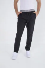 Pantalon Unisex Brand Shapy Negro ARCIEL con JERSEY SPANDEX - Imagen 8