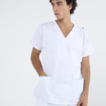 Chaquetilla Hombre Lisa Blanca SPANDEX