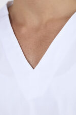 Chaquetilla Hombre Lisa Blanca SPANDEX - Image 4