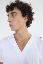 Chaquetilla Hombre Lisa Blanca SPANDEX - Image 3