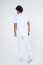 Chaquetilla Hombre Lisa Blanca SPANDEX - Image 8