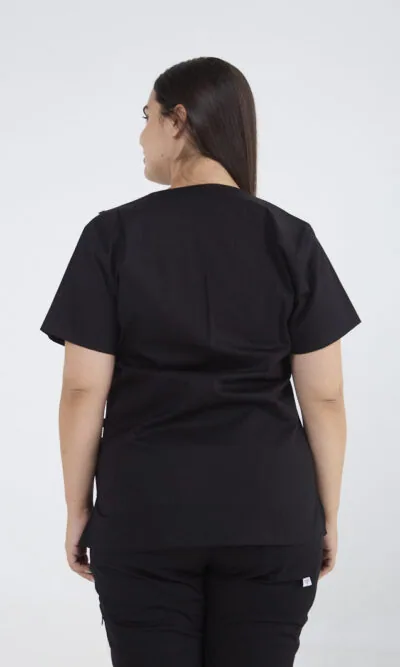Chaquetilla Mujer Lisa Negro y Lila SPANDEX