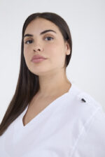 Chaquetilla Mujer Lisa Blanca SPANDEX - Image 3