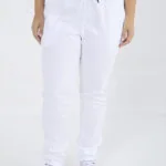 Pantalon Unisex Brand Pocket Blanco SPANDEX
