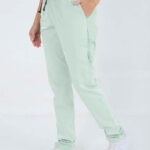 Pantalon Unisex Brand Pocket Verde Agua SUPERFIT SPANDEX