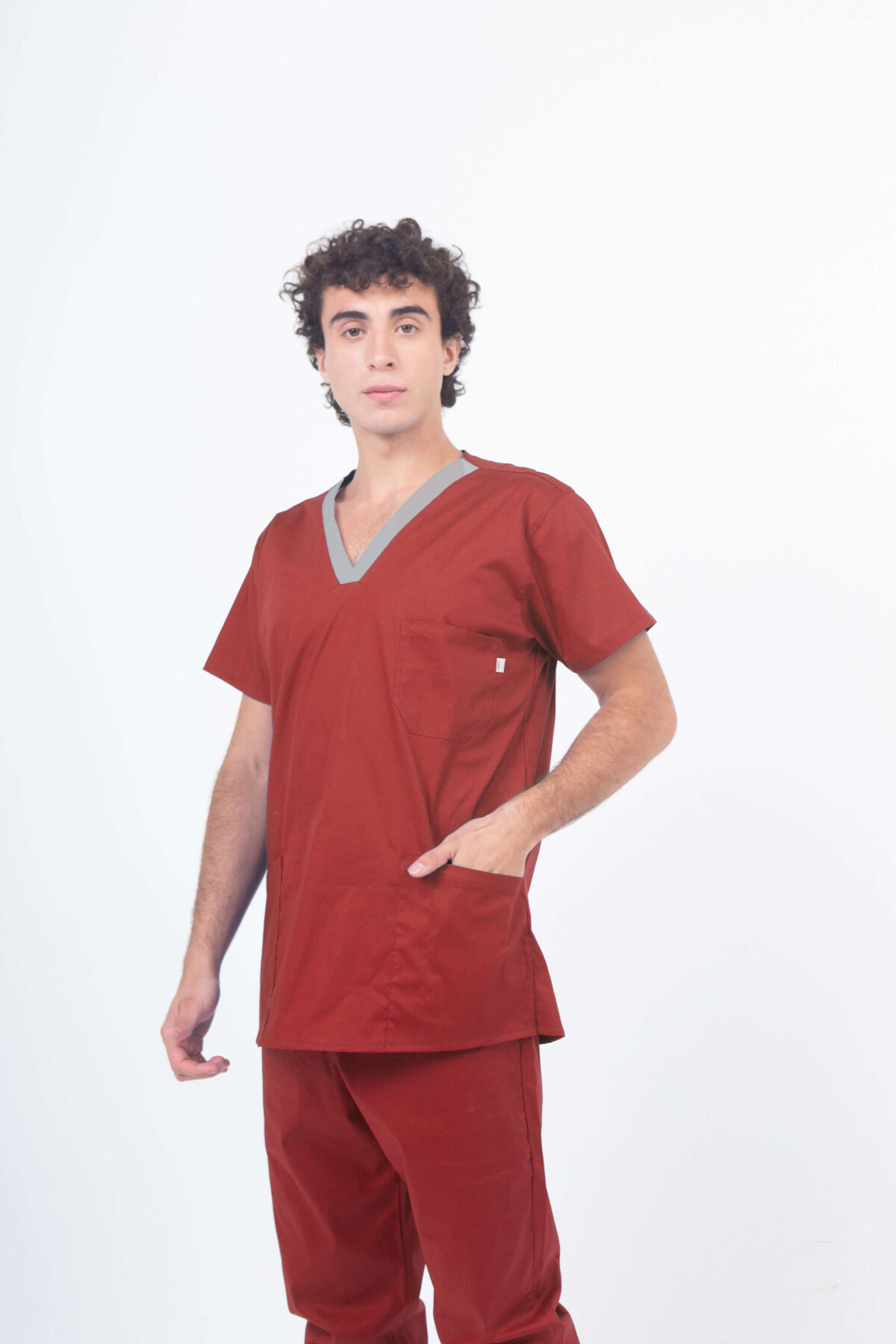 Chaquetilla Hombre Ecco Rojo ALGODON SPANDEX - Image 1