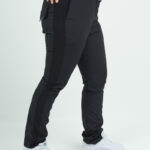 Pantalon Unisex Brand Comfy Black ARCIEL con MICROPERFORADO SPANDEX