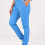 Pantalon Unisex Brand Pocket Celeste Acuario ARCIEL