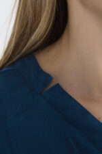 Chaquetilla Mujer Jogger Petroleo SPANDEX - Image 4