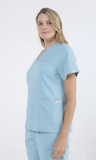 Chaquetilla mujer color aqua tela spandex modelo jogger Terzo Indumentaria