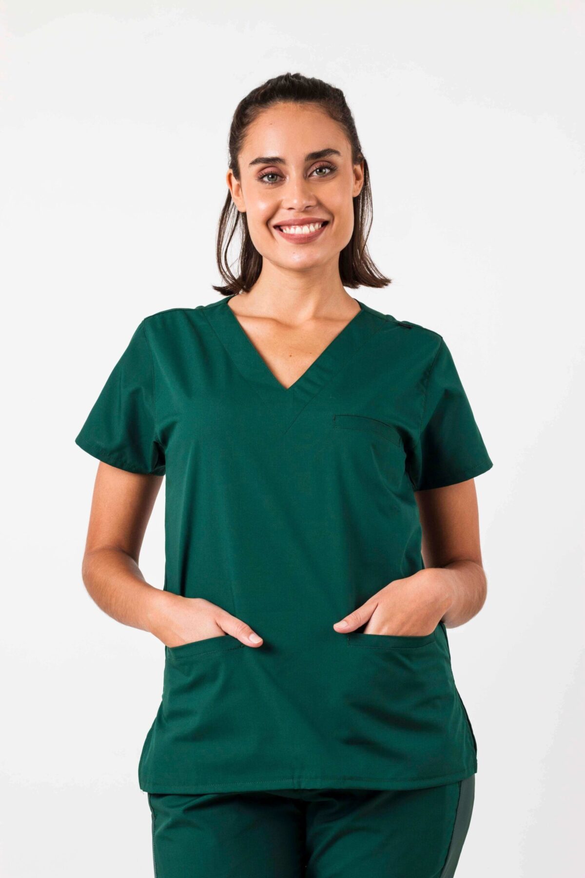 Chaquetilla Mujer Shapy Verde Ingles ARCIEL con JERSEY SPANDEX - Image 2