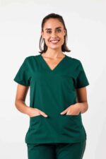 Chaquetilla Mujer Shapy Verde Ingles ARCIEL con JERSEY SPANDEX - Image 2