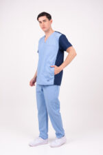 Pantalon Unisex Brand Pocket Celeste Clásico ARCIEL - Image 14