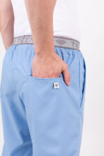 Pantalon Unisex Brand Pocket Celeste Clásico ARCIEL - Image 10