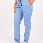Pantalon Unisex Brand Pocket Celeste Clásico ARCIEL