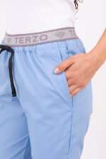 Pantalon Unisex Brand Pocket Celeste Clásico ARCIEL - Image 4