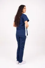 Chaquetilla Mujer Sporty Marino ARCIEL con JERSEY SPANDEX - Imagen 2