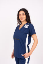 Chaquetilla Mujer Sporty Marino ARCIEL con JERSEY SPANDEX