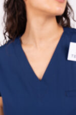 Chaquetilla Mujer Sporty Marino ARCIEL con JERSEY SPANDEX - Image 3