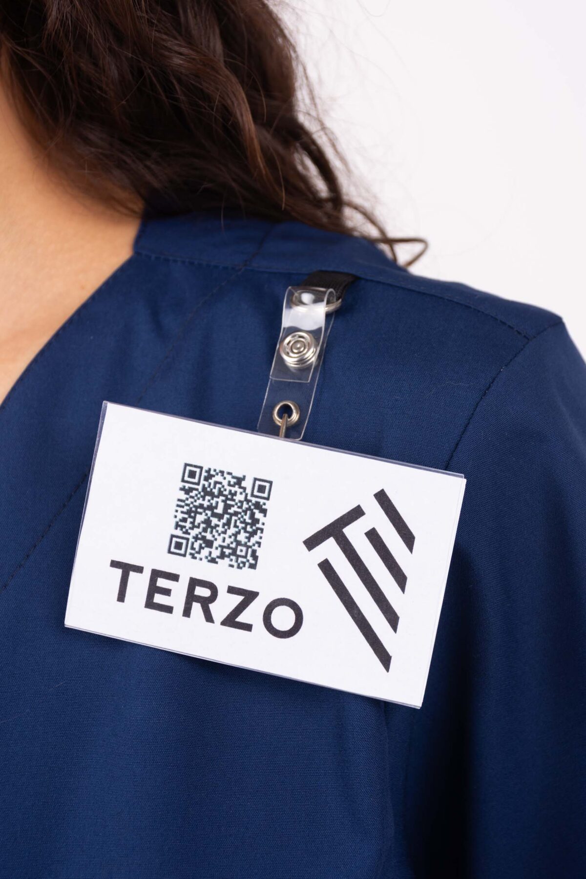 TERZO0519 Chaquetilla Mujer Sporty Marino ARCIEL con JERSEY SPANDEX - Image 4