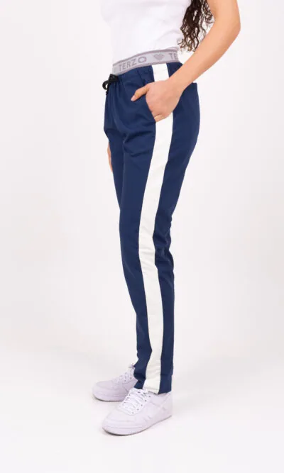 Pantalon Unisex Brand Sporty Marino ARCIEL con JERSEY SPANDEX