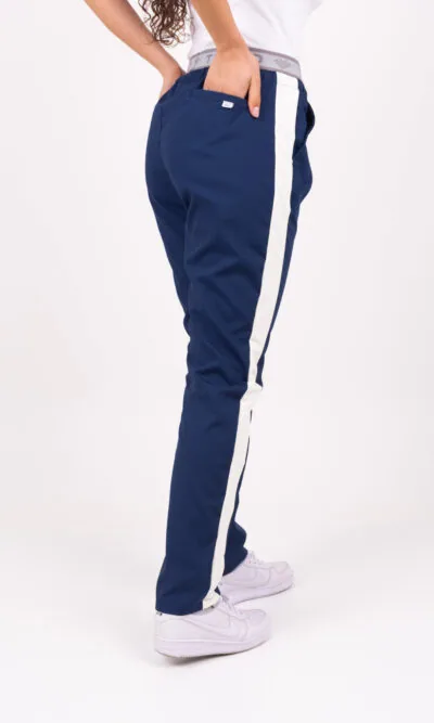 Pantalon Unisex Brand Sporty Marino ARCIEL con JERSEY SPANDEX