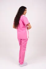 Chaquetilla Mujer Sporty Rosa con JERSEY SPANDEX - Imagen 2