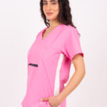 Chaquetilla Mujer Sporty Rosa con JERSEY SPANDEX