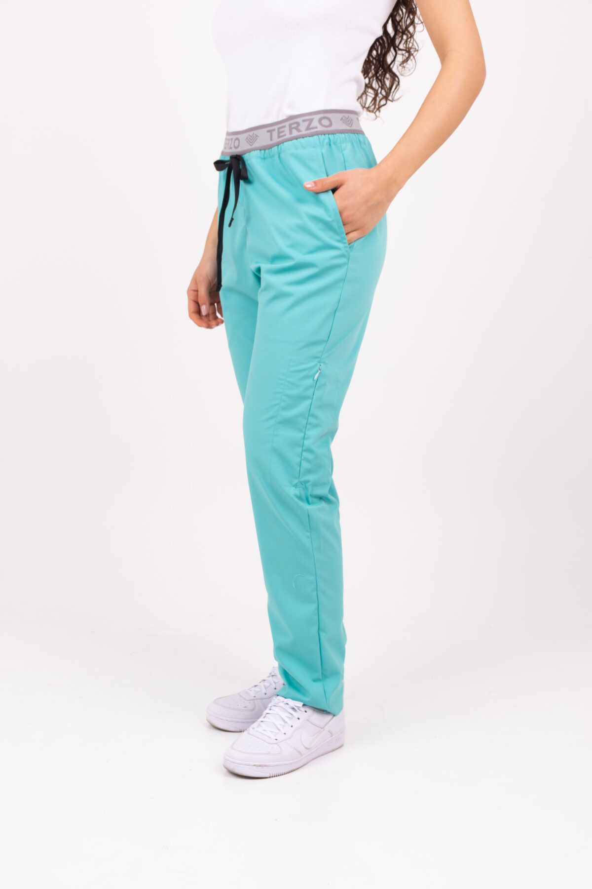 Pantalon Unisex Brand Pocket Verde Cirugia  ARCIEL - Image 3