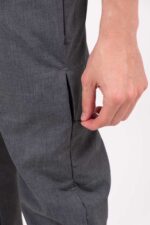 Pantalon Unisex Brand Pocket Gris Melange ARCIEL - Image 5