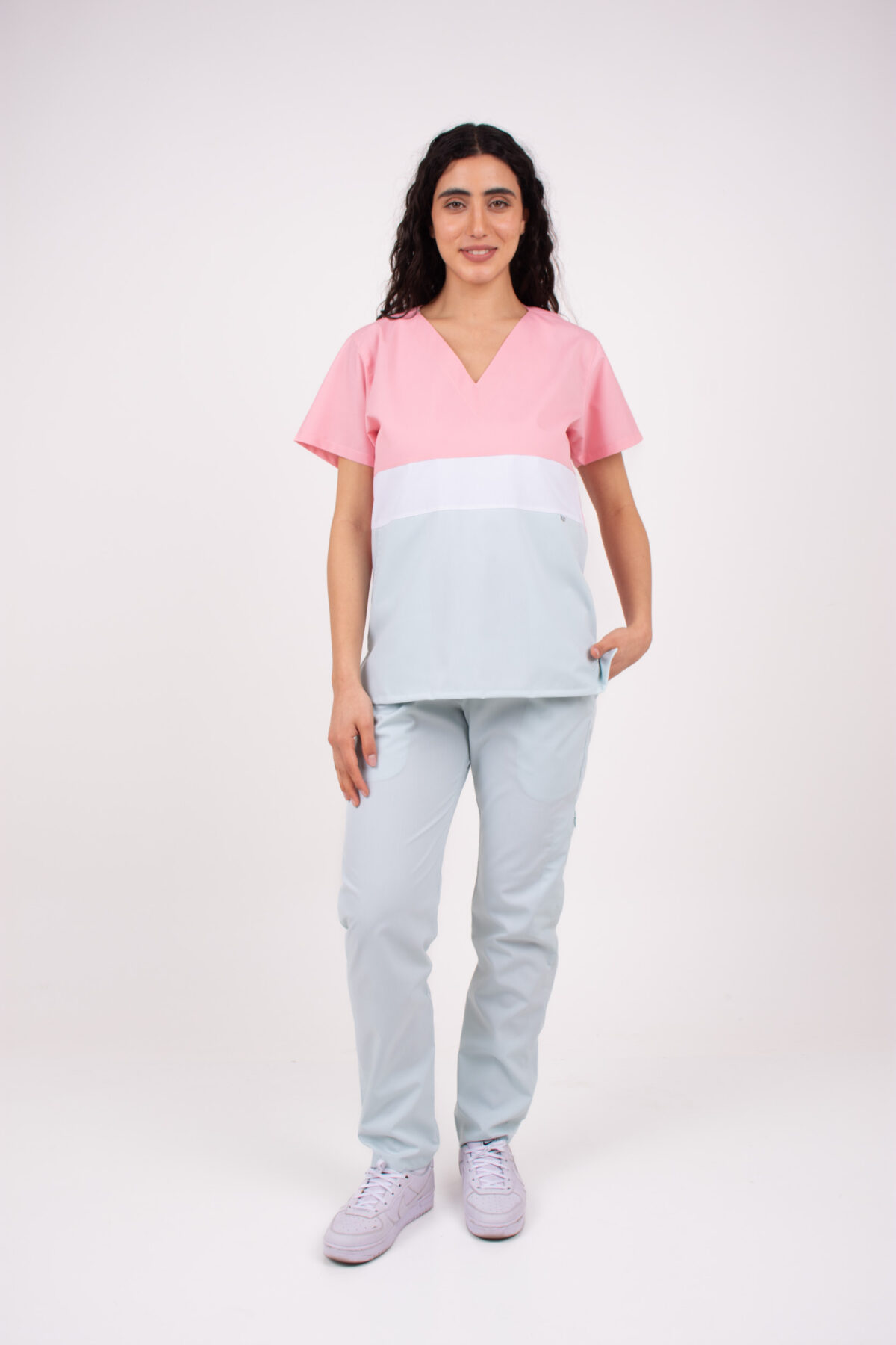 Chaquetilla Mujer Tricolor Menta ARCIEL - Image 5